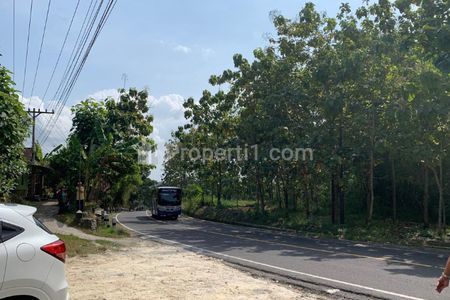 Jual Sebidang Tanah Pekarangan di Gunung Kidul "Segitiga Emas" Pariwisata Yogyakarta, Cocok untuk Cafe, Villa, Resto, Kantor / Tempat Tinggal