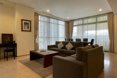 Disewakan Apartemen Unit 2 Bedroom di Senopati Suites, Middle Floor - Furnished