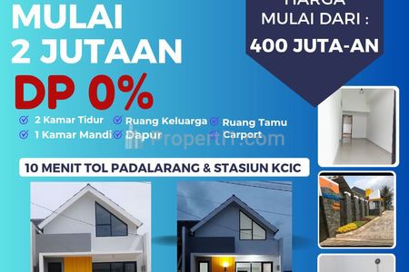 Jual Rumah Murah DP 0 di Padalarang Bandung Barat