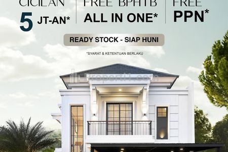 Dijual Rumah di Cluster Nahara di Emeralda Golf dan Akses Dekat Pintu Toll Cimanggis, Kawasan Bebas Banjir Akses Dekat Pintu Toll Cimanggis, Depok