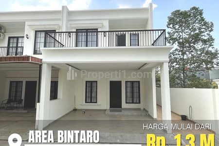 Dijual Rumah Classic Modern Strategis Area Bintaro, Pondok Aren, Tangerang Selatan
