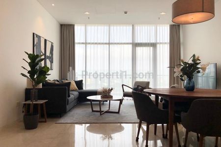 For Lease Luxurious Apartment at Verde Two Type 2BR (Ensuite) Full Furnished – Strategic Location in South Jakarta