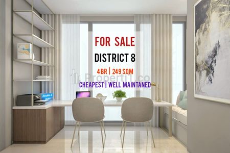 Jual Termurah District 8 SCBD, 4R 249sqm, Fully Furnished, Perfect For Investor, Direct Owner
