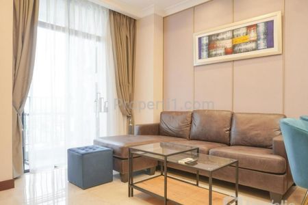 Dijual Apartemen Permata Hijau Suites Tipe 2 Kamar Tidur Kondisi Fully Furnished