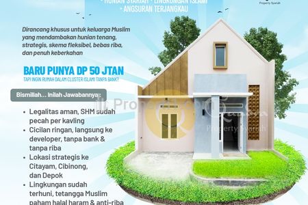 Dijual Rumah Ready Dalam Cluster di Citayam, Perbatasan Bogor Depok