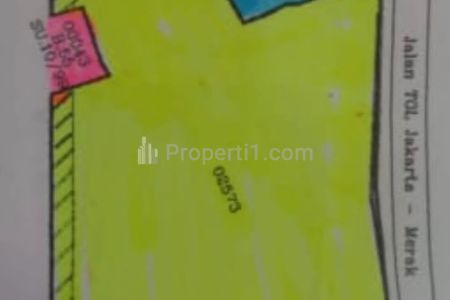 Jual Murah Nego Tanah HGB Dalam Kawasan Industri Balaraja Barat, Tangerang, Banten