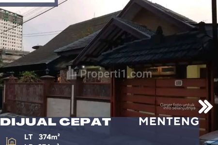 Dijual Rumah Terawat Baru Direnovasi Lokasi Strategis di Menteng Jakarta Pusat