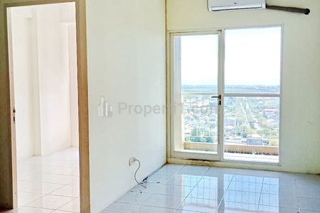 Disewakan Apartemen Puncak Dharmahusada (PDH) Raya MERR Surabaya Dekat UNAIR 2BR Kosongan Ada AC 3