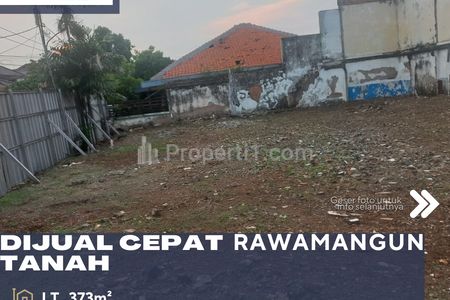 Dijual Tanah Kosong Dalam Komplek di Rawamangun Jakarta Timur