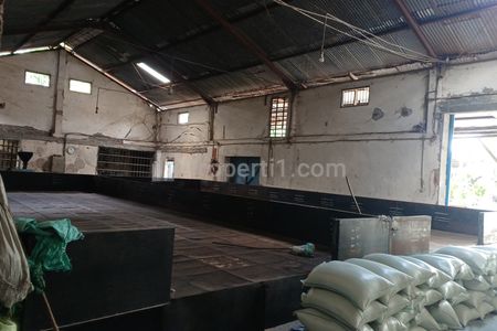 Dijual Gudang Padi Beserta Mesin Penggilingan Padi Lengkap di Jalan Raya Babat - Sukorame, Lamongan