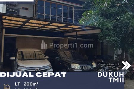 Dijual Rumah Lokasi Strategis Dekat TMII di Kramat Jati Jakarta Timur