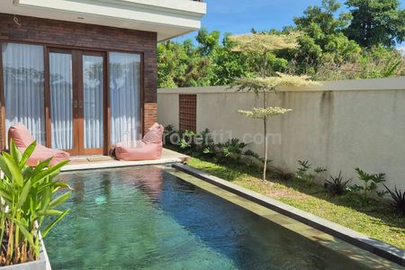 Dijual Villa View Sawah Area Sanur Denpasar Bali
