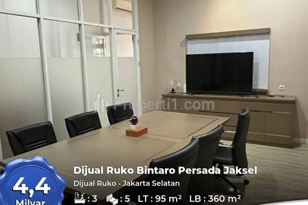 Dijual Ruko Bintaro Persada Jakarta Selatan