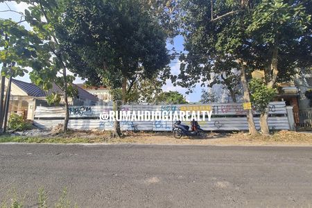 Dijual Tanah Super Strategis Pinggir Jalan Jambon Trihanggo Yogyakarta Dekat SKE, JCM, UNISA, UGM