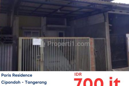 Dijual Lelang AYDA Rumah Poris Residence MURAH di Cipondoh Tangerang