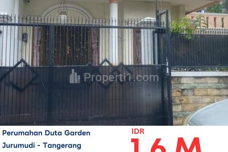 Dijual Lelang AYDA Rumah Duta Garden MURAH di Tangerang