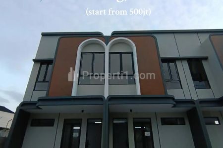 DIJUAL Cluster Aghatis Tipe 38 Rumah 2 Lantai G-Land Ciwastra Park Bandung
