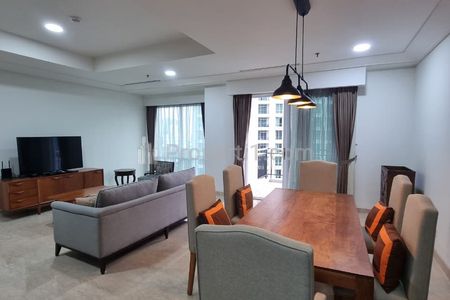 Sewa Apartemen Pakubuwono Residence Kebayoran Baru, Jakarta Selatan - 2+1BR Furnished