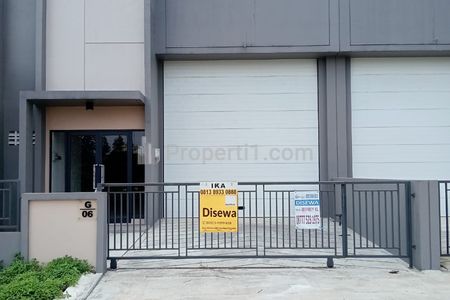 Disewakan Gudang Siap Pakai di Lokasi Strategis di Pergudangan Taman Tekno, BSD, Tangerang Selatan
