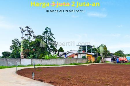 Jual Tanah Bisa Dicicil Lokasi Dekat AEON Mall Sentul Bogor