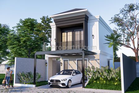 Jual Rumah American Classic Strategis, Dekat Stasiun Bojonggede Bogor Free SHM