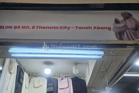 Jual / Sewa Kios Thamrin City, Jakarta Pusat