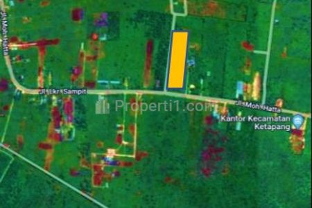 Dijual Tanah Kosong di Kotawaringin Timur, Kalimantan Tengah