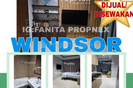 Dijual MURAH / Disewakan Apartemen Windsor Puri Jakarta Barat - 2 BR Fully Furnish Private Lift Lantai Paling Atas