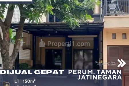 Dijual Rumah Dalam Perum. Taman Jatinegara Lingkungan Asri Nyaman dan Tenang di Jakarta Timur