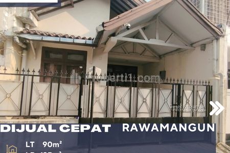 Dijual Rumah 2 Lantai Dalam Komplek di Rawamangun Jakarta Timur