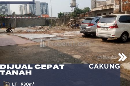 Dijual Tanah dan Bangunan Kontrakan di Atasnya di Penggilingan Jakarta Timur