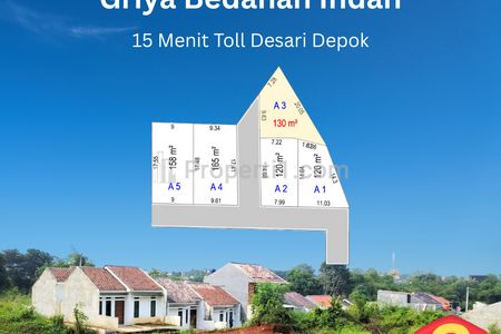 Jual Promo Tanah Kavling SHM Bedahan Depok Mulai 2 Jutaan
