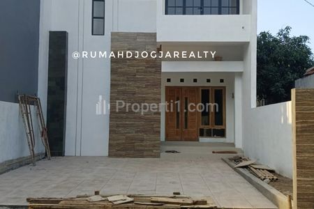 Dijual Rumah Baru Modern Minimalis 2 Lantai Seputar Kampus STPN Titibumi Jl. Godean Km 4 Yogyakarta