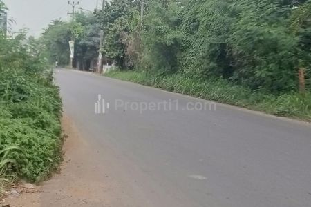Jual Tanah Murah Nego dengan Sertifikat Luas 1,5 Hektar di Setu, Bekasi, Dekat Pintu Tol Burangkeng, Jawa Barat