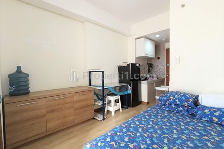 Sewa Apartemen Puncak Dharmahusada MERR Dekat Kampus UNAIR Surabaya Studio Full Furnished Lengkap