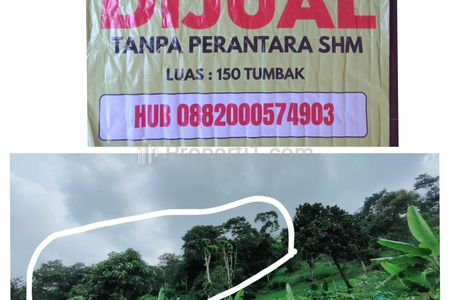 Jual Tanah Luas 1.050 m2 SHM di Jalan Cipendeuy, Cikancung, Bandung