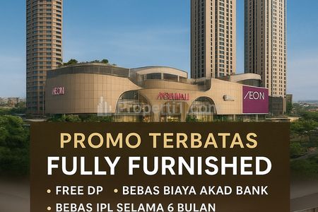 Dijual Apartment Mewah Siap Huni dan Full Furnished di Jaksel - SouthGate Residence