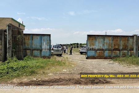 Disewakan Tanah Siap Pakai di Marunda 8500 m2 Dekat Pintu Tol Tarumajaya Bekasi