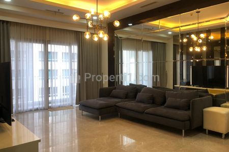 For Lease Apartment Capital Residence, SCBD South Jakarta - Type 2+1 BR Furnished Size 150sqm