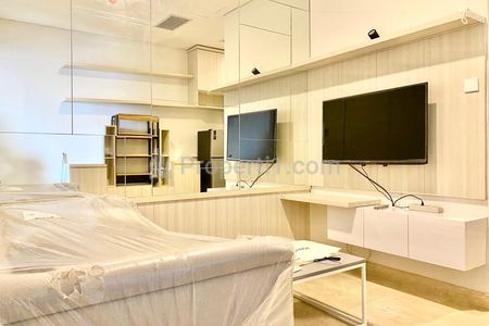 For Rent Brand New Furnished Apartment at Sudirman Suites Type 1BR - Strategic Location in Central Jakarta