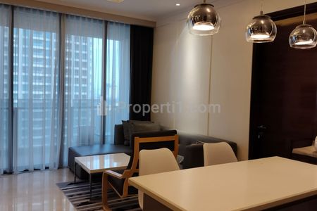 For Lease Apartment 2 BR Furnished Size 105sqm at District 8, Senopati South Jakarta