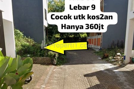 Dijual Tanah Merjosari Malang, Cocok Buat Kost-kostan