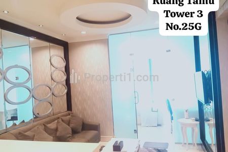Jual Apartemen Residence 8 Tipe 2 KT Fully Furnished