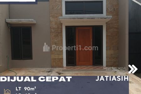Dijual Cepat Rumah Dalam Cluster Griyan Bahagia di Jatiasih Bekasi