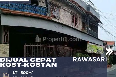 Dijual Rumah Kost 35 Kamar Full Isi di Cempaka Putih Jakarta Pusat