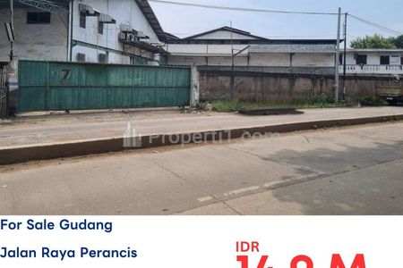 Dijual Gudang Lelang MURAH di Jalan Raya Perancis, Tangerang, Banten