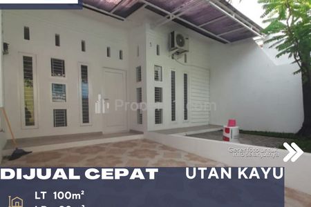 Dijual Cepat Rumah Minimaliis di Matraman Jakarta Timur