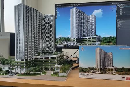Dijual Apartemen Semarang Amartha View Dekat Tol Krapyak - 1 BR Furnished