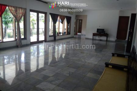 DIJUAL Rumah Mewah Kemang Timur Jakarta Selatan - 5 Kamar Tidur, Luas 856 m2, Komplek Elit, Bebas Banjir