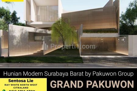Dijual Rumah Baru Grand Pakuwon Canberra, Tandes, Surabaya Barat - Dekat Sekolah Sampoerna Academy, Surabaya Grammar School, Food Junction Pakuwon